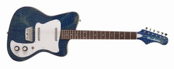 Danelectro 67 Heaven Guitar Alligator Blue