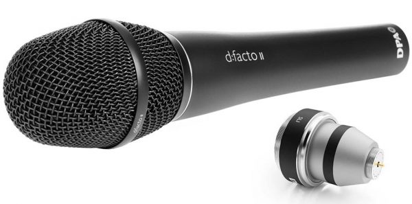 DPA D:facto Vocal Mic with SL1 Adapter Shure Sony Supercardioid